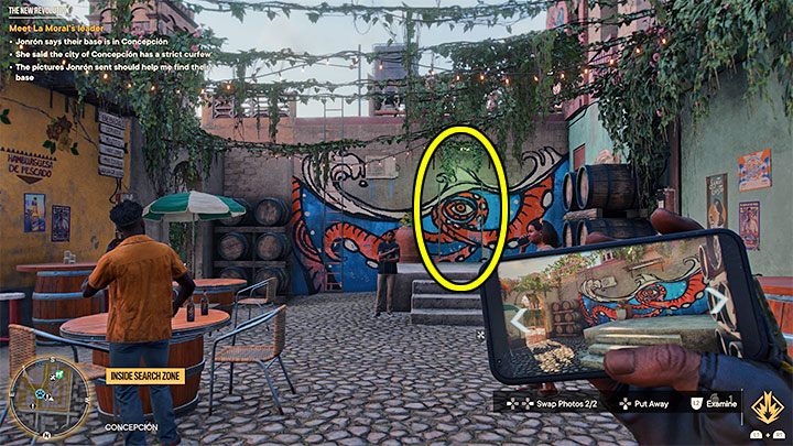 Wejście do kryjówki rebeliantów jest ukryte, ale tu również z pomocą przyjdzie otrzymane zdjęcie - Far Cry 6: Nowa rewolucja (The New Revolution) - solucja, opis przejścia - Far Cry 6 - poradnik do gry