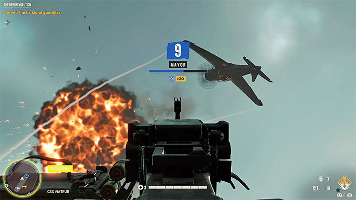 Nad statkiem zaczną latać wrogie samoloty, ale do ich niszczenia nie musicie używać wyrzutni rakiet ani żadnej innej spośród posiadanych broni - Far Cry 6: Nowa rewolucja (The New Revolution) - solucja, opis przejścia - Far Cry 6 - poradnik do gry