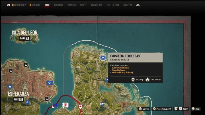 Lokalizacja: Północna część Barrial - Far Cry 6: Valle de Oro - Bazy FND, lista celów wojskowych - Far Cry 6 - poradnik do gry