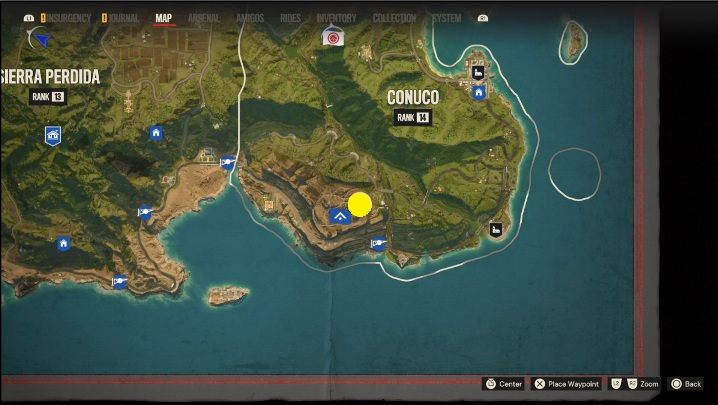 Lokalizacja: Zachodnio południowa część Conuco - Far Cry 6: El Este - Działka przeciwlotnicze, lista celów wojskowych - Far Cry 6 - poradnik do gry