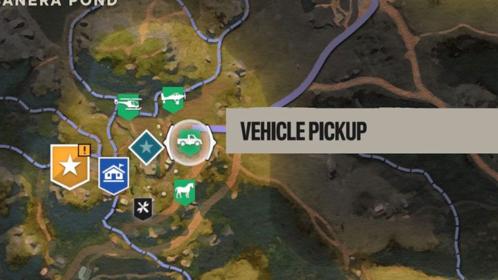 Z ciężarówką trzeba dotrzeć do jednej z lokacji Odbiór z pojazdu (Vehicle Pickup) - Far Cry 6: Trofeum Znalezione, nie kradzione - jak zdobyć? - Far Cry 6 - poradnik do gry