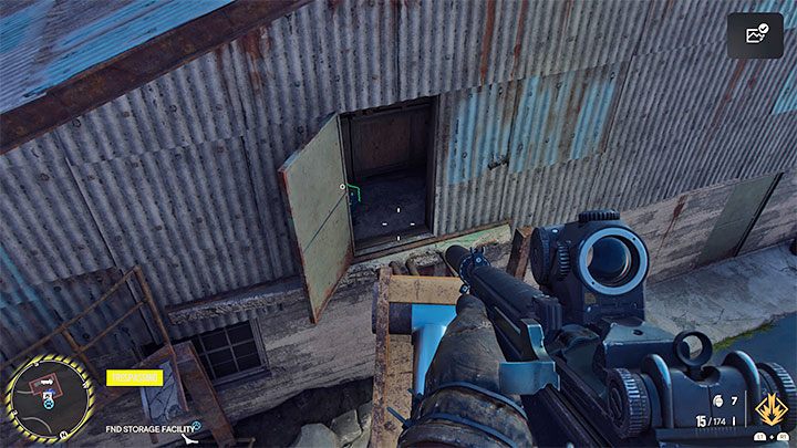 Po dotarciu na miejsce odkryjecie, że główne wejście do magazynu jest zamknięte - Far Cry 6: Trofeum Bryki i fury - jak zdobyć? - Far Cry 6 - poradnik do gry