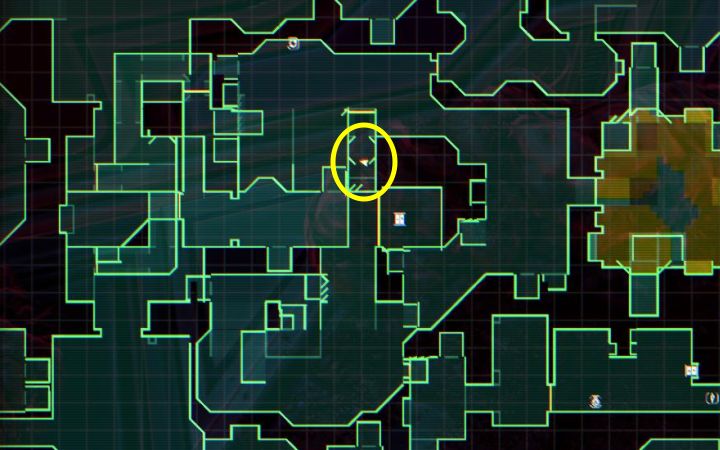 Rozpocznijcie w środkowej części mapy obok stacji recyklingowej - System Shock Remake: Wszystkie czaszki Skully - System Shock Remake - poradnik do gry