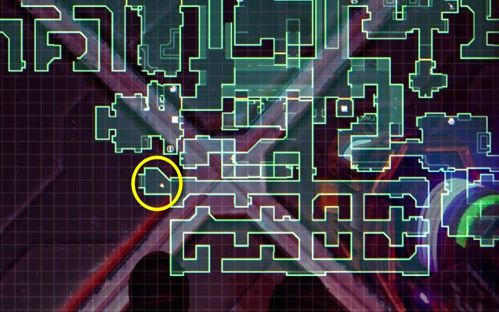 W ramach postępów w fabule musicie odblokować sekcję Gamma Maintenance w południowej części mapy - System Shock Remake: Wszystkie czaszki Skully - System Shock Remake - poradnik do gry