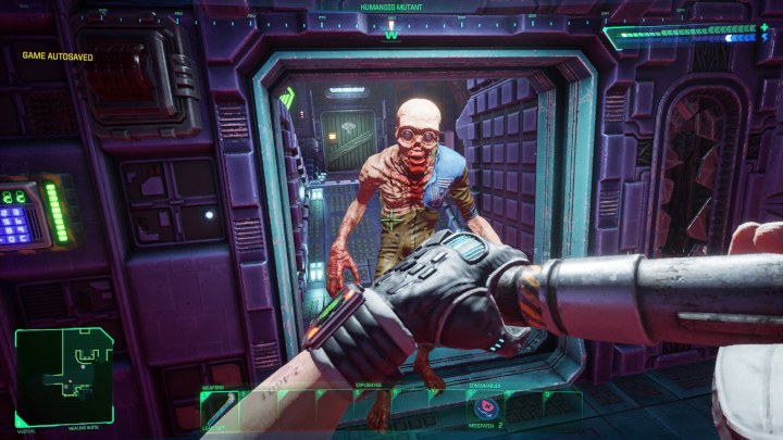 Dobrym przykładem na występowanie tego typu schematu może być zachowanie jednego z pierwszych przeciwników w grze - mutanta - System Shock Remake: Podstawy walki - System Shock Remake - poradnik do gry