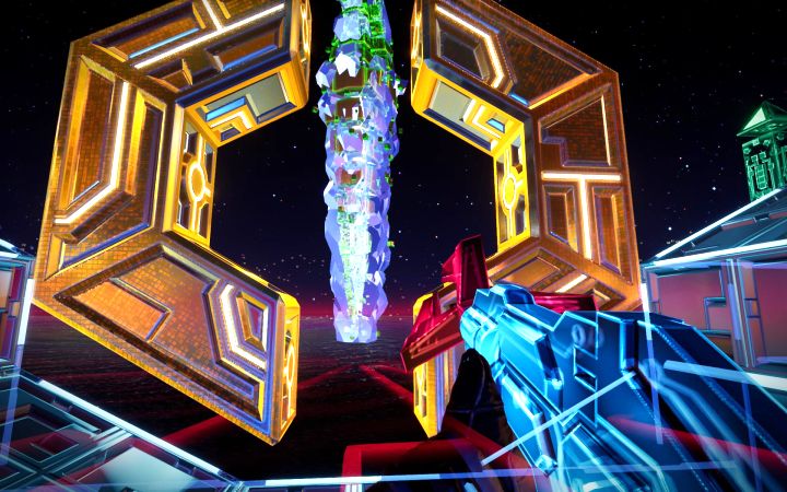 Po ustawieniu się na podeście pojawi się przed Wami coś w kształcie pierścienia - System Shock Remake: Główne dobre zakończenie - System Shock Remake - poradnik do gry
