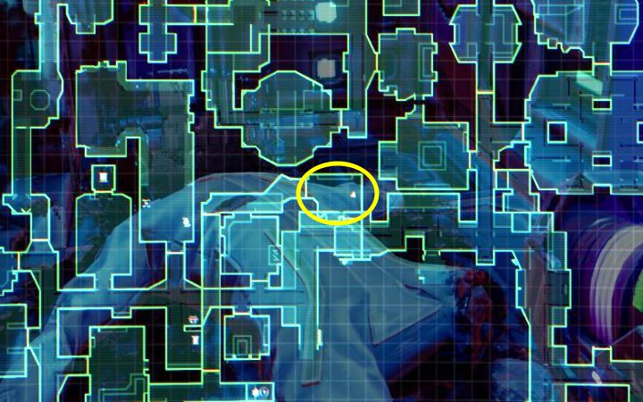 Przeciskajcie się wąskimi tunelami, a dotrzecie do pomieszczenia z obrazka 1 - System Shock Remake: Wszystkie karty dostępu - System Shock Remake - poradnik do gry