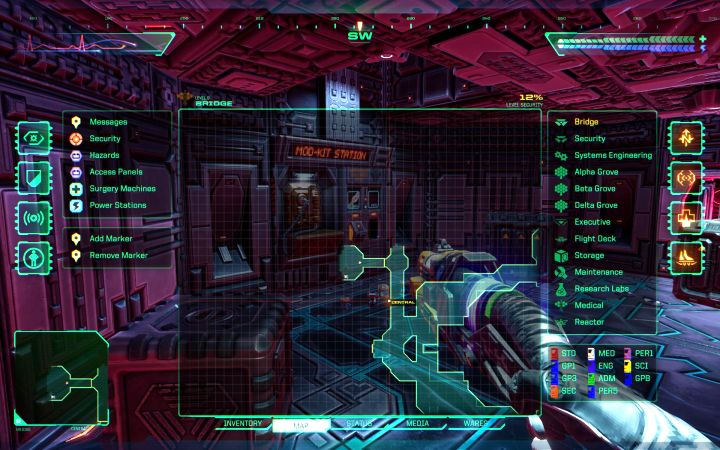 Lokacja: Mostek - System Shock Remake: Lista modyfikacji broni - System Shock Remake - poradnik do gry