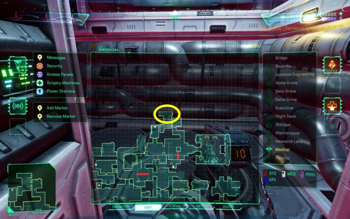 Moduł możecie znaleźć w obszarze z promieniowaniem na północnym krańcu pokładu medycznego - System Shock Remake: Lista wszystkich modułów - System Shock Remake - poradnik do gry