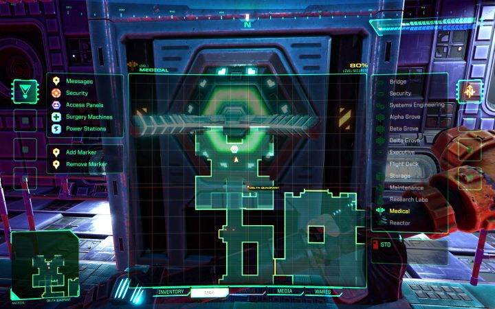 Do otwarcia zbrojowni nie używa się karty dostępu, ani 3-cyfrowego kodu - System Shock Remake: Gdzie jest kod do zbrojowni Medical Armory? - System Shock Remake - poradnik do gry