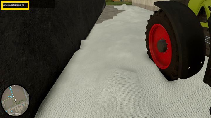 Teraz pora na przykrycie pryzmy - Farming Simulator 22: Kiszonka - pozyskiwanie i zastosowanie - Farming Simulator 22 - poradnik do gry