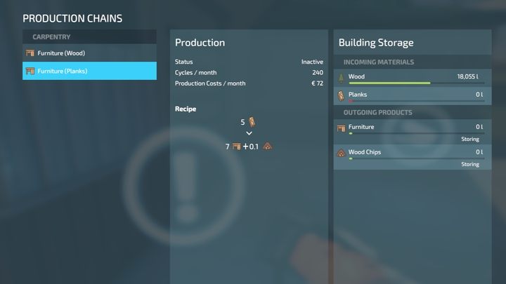 Открыв фабрику, вы сможете производить доски или мебель - Farming Simulator 22: Рентабельность и обработка древесины - заработок и очки покупки - Farming Simulator 22 - Руководство по игре