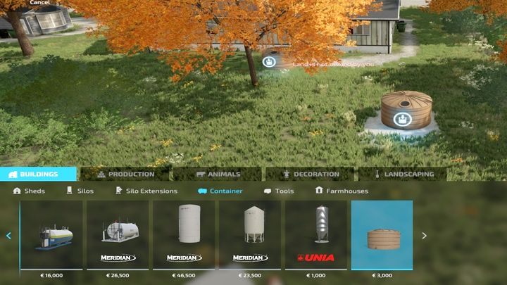 Możecie zbudować studnię w pobliżu pastwisk - Farming Simulator 22: Woda - jak pozyskiwać? - Farming Simulator 22 - poradnik do gry