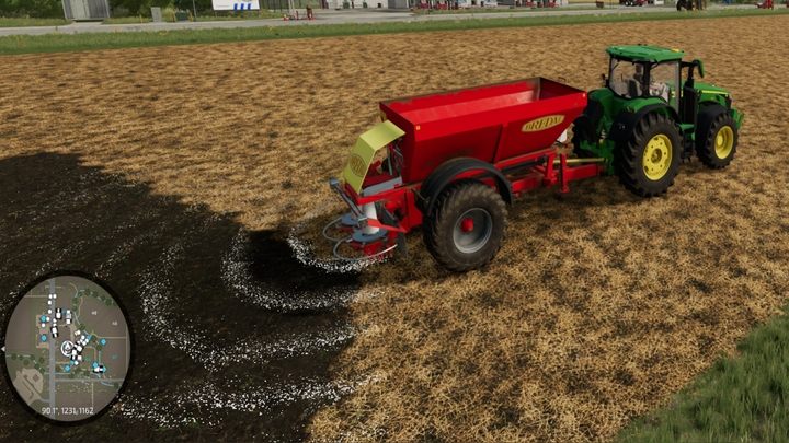 Вы можете удобрять почву перед вспашкой / культивацией / посевом или после - Farming Simulator 22: Удобрение - Руководство по игре Farming Simulator 22