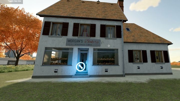 Piekarnia wytwarza chleb z mąki oraz ciasto z 6 różnych składników: mąka, cukier, mleko, jaja, masło, truskawki - Farming Simulator 22: Łańcuchy produkcyjne - budynki i przepisy - Farming Simulator 22 - poradnik do gry