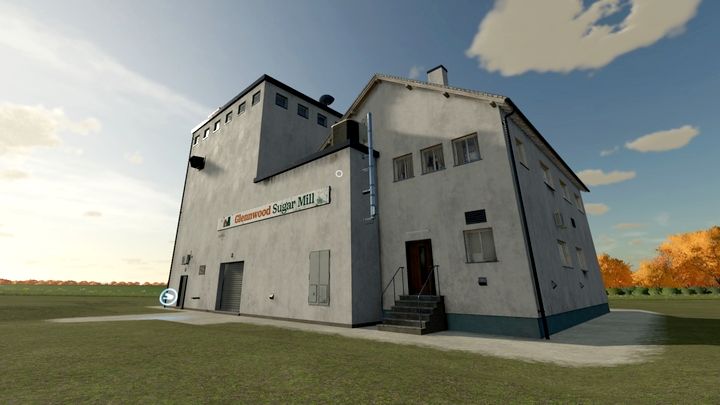 Cukrownia (Sugar Mill) zajmuje się produkcją Cukru - Farming Simulator 22: Łańcuchy produkcyjne - budynki i przepisy - Farming Simulator 22 - poradnik do gry