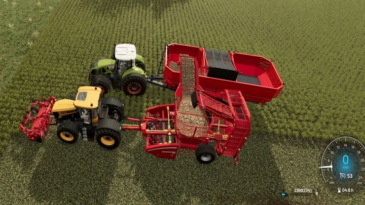 После завершения дополнительных работ по выращиванию вам необходимо срезать ботву, как и в случае с картофелем, прежде чем вы сможете достать овощи из земли - Farming Simulator 22: Potatoes and Beets - Farming Simulator 22 Game Guide