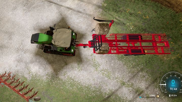 Możecie normalnie użyć przyczep samozbierających do bel, jak w przypadku bel innego typu. - Farming Simulator 22: Topole - Farming Simulator 22 - poradnik do gry