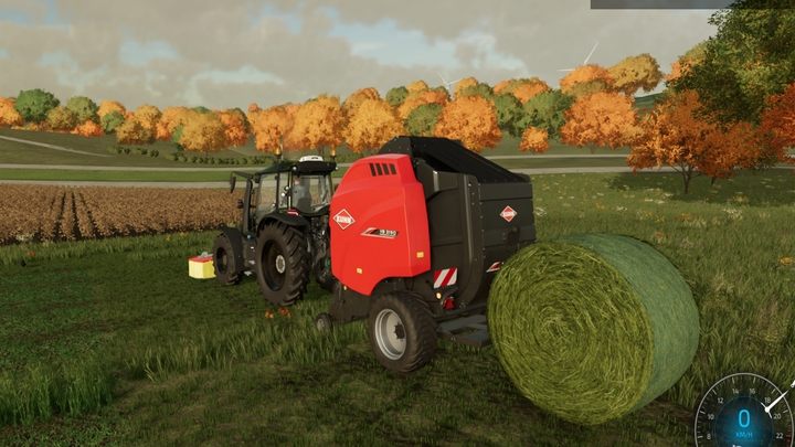 Druga opcja, to belowanie: więcej na ten temat przeczytacie na kolejnej stronie poświęconej prasom - Farming Simulator 22: Sianie i koszenie trawy - Farming Simulator 22 - poradnik do gry