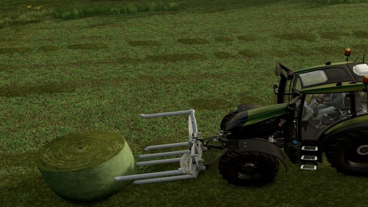 Czasami bele mogą się przewrócić - niektóre ładowarki nie poradzą sobie z tym problemem - Farming Simulator 22: Belowanie - porady - Farming Simulator 22 - poradnik do gry