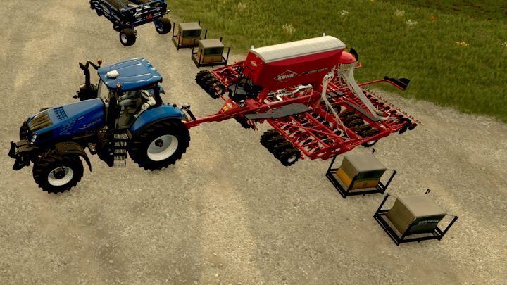 Знайте, что баки машины можно опорожнить в любое время - Farming Simulator 22: Заправка баков машины - Руководство по игре Farming Simulator 22