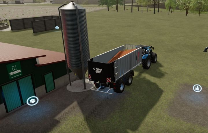 Кормление происходит путем бросания пищи в силос. - Farming Simulator 22: Свиньи - разведение, советы - Farming Simulator 22 - Руководство по игре и прохождение
