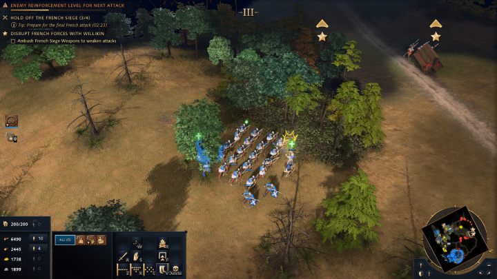 Po raz ostatni zniszczcie wszystkie machiny oblężnicze zmierzające do francuskiej armii i przygotujcie się na ostatni atak - Age of Empires 4: The Siege of Dover (The Normans) - solucja, opis przejścia - Age of Empires 4 - poradnik do gry