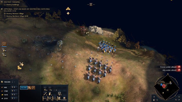 Wyprodukujcie dodatkowe jednostki militarne w Stajniach i wyruszcie na północy obóz - Age of Empires 4: The Great Wall (The Mongol Empire) - solucja - Age of Empires 4 - poradnik do gry