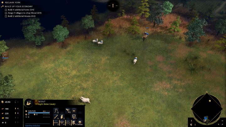 Scouts are the fastest horse units with many uses - Age of Empires 4: Starting tips - Age of Empires 4 game guide