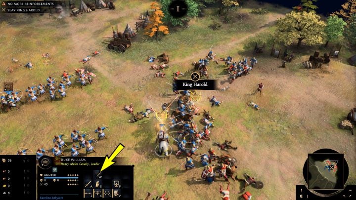 Warriors and leaders have special skills - Age of Empires 4: Starting tips - Age of Empires 4 game guide