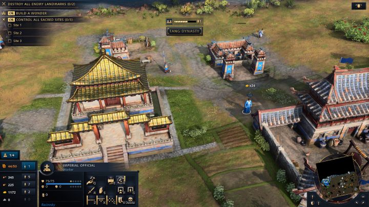 Możliwość postawienia wszystkich Zabytków oraz przyspieszony czas budowania dają Chińczykom niezwykłą przewagę nad wrogiem - Age of Empires 4: Chińczycy - cywilizacja - Age of Empires 4 - poradnik do gry