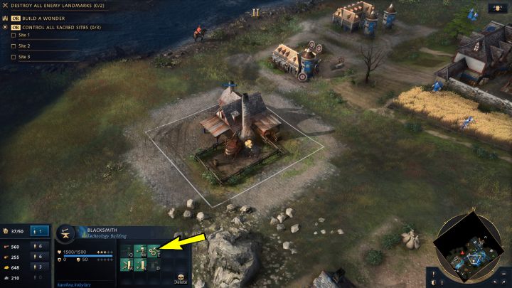 How to Destroy or Demolish Stone Walls in Age of Empires IV