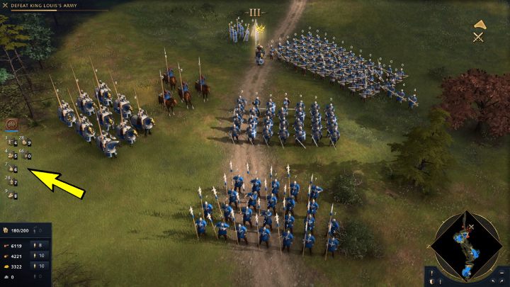 Po kolei utwórzcie osobne grupy jednostek wojskowych - Age of Empires 4: Wojsko - jak grupować? - Age of Empires 4 - poradnik do gry