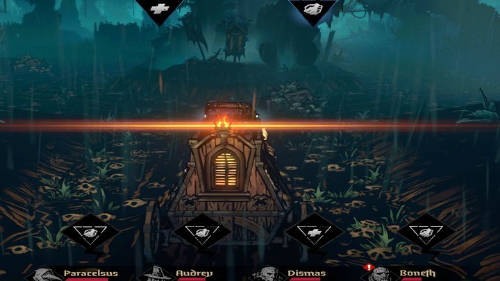 Czasem bohaterowie mają własne preferencje co do wyboru drogi - Darkest Dungeon 2: Eksploracja i Płomień - Darkest Dungeon 2 - poradnik do gry