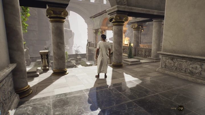 Malleolus jak zwykle przebywa w swojej wilii, nie powinien się stamtąd ruszyć - The Forgotten City: Quinctius - solucja, opis przejścia - The Forgotten City - poradnik do gry