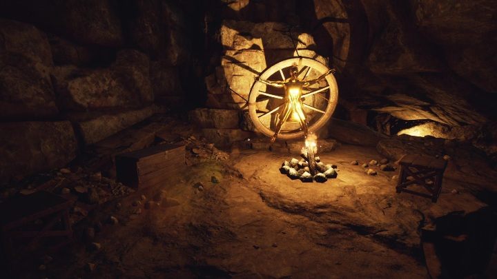 Do tego posągu dotrzecie wchodząc do jaskini, znajdującej się zaraz za teatrem - The Forgotten City: Underworld icons - jak znaleźć? - The Forgotten City - poradnik do gry