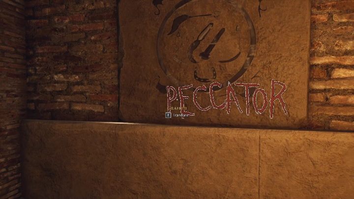 Miejsce w mieście: na ścianie sklepu Vergila - The Forgotten City: Graffiti - gdzie je znaleźć? - The Forgotten City - poradnik do gry