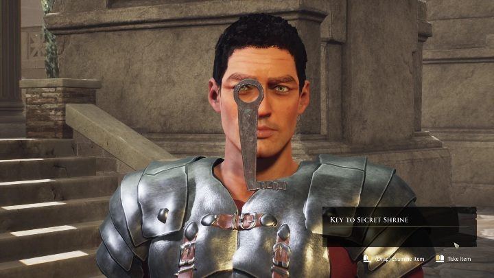 Mężczyzna nie będzie chciał współpracować, wybierzcie opcje dialogową Come on - The Forgotten City: Roman Plaque - solucja, opis przejścia - The Forgotten City - poradnik do gry