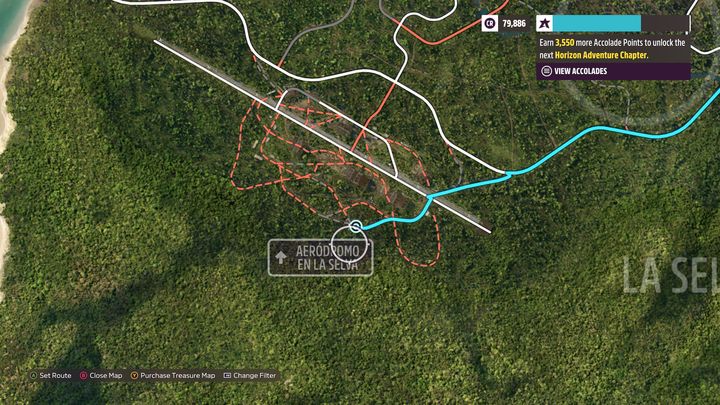 Następnie, udać będziecie musieli się na południe Meksyku, dokładnie do zalesionych terenów Aerodromo En La Selva - Forza Horizon 5: Wszystkie zapomniane wozy - lista - Forza Horizon 5 - poradnik do gry