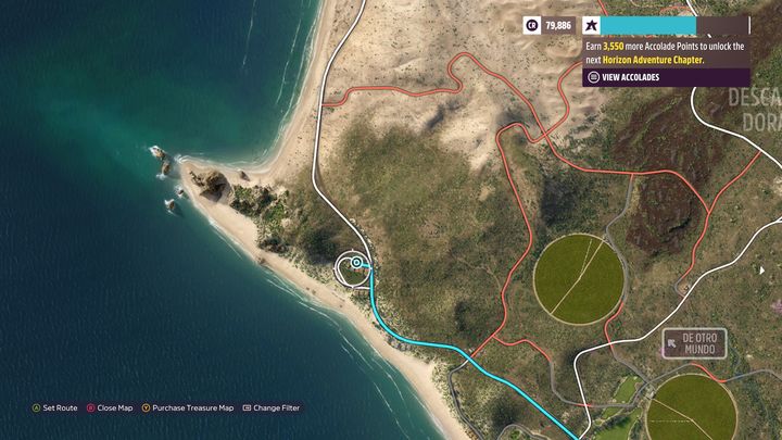 Posiadłość znajduje się na zachodniej części mapy, na zachód od De Otro Mundo - Forza Horizon 5: Wszystkie posiadłości - lista - Forza Horizon 5 - poradnik do gry