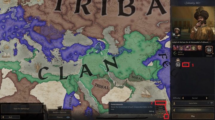 Inną istotną kwestią jest informacja o ustroju politycznym - Crusader Kings 3: Wybór władcy - Crusader Kings 3 - poradnik do gry