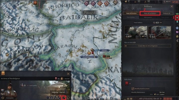 Specyficznym typem działań zbrojnych są najazdy (raid) - Crusader Kings 3: Złoto i budynki - Crusader Kings 3 - poradnik do gry