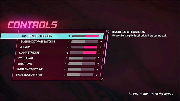 W menu Sterowanie dostępnych jest szereg opcji powiązanych z jego dostosowaniem do własnych potrzeb - Guardians of the Galaxy: Sterowanie - Guardians of the Galaxy - poradnik do gry