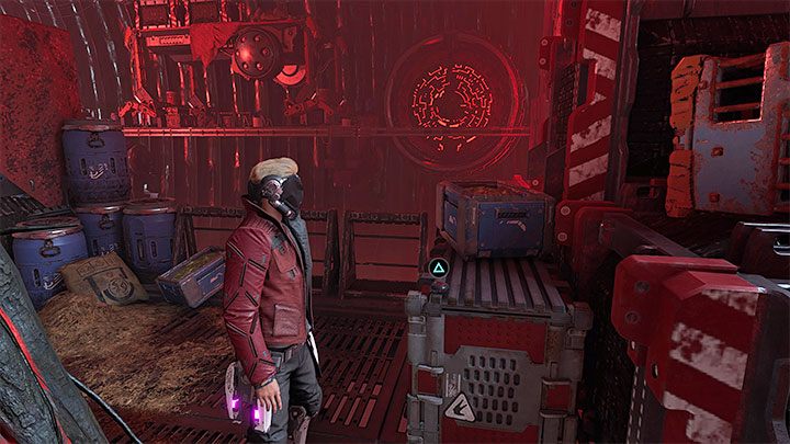 Sekret jest do zdobycia w początkowej części rozdziału, niedługo po scenie spotkania z Lady Hellbender - Guardians of the Galaxy: Rozdział 4 (sprzedaż Rocketa) - sekrety/znajdźki, lista - Guardians of the Galaxy - poradnik do gry