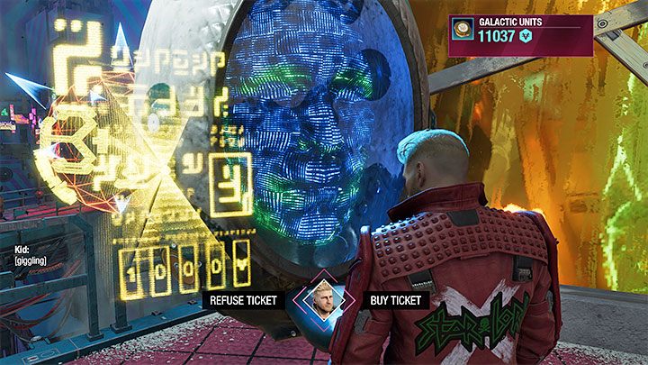 To jeden z sekretów do pozyskania za kredyty i musicie zająć się zbadaniem tej części targowiska, którą odwiedza się po minięciu baru - Guardians of the Galaxy: Rozdział 6 - wszystkie sekrety/znajdźki, lista - Guardians of the Galaxy - poradnik do gry