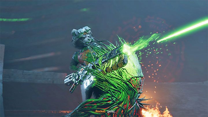 Wariant 2 - sprzedaż Rocketa: Negocjacje z Lady Hellbender po początkowym spokojnym początku zmienią nieoczekiwanie swój przebieg - Guardians of the Galaxy: Ważne wybory - Rozdziały 3 i 4 - Guardians of the Galaxy - poradnik do gry