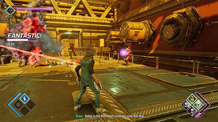 Pierwszy wariant jest bardziej oczywisty i jednocześnie lepszy - Guardians of the Galaxy: Ważne wybory - Rozdział 8 - Guardians of the Galaxy - poradnik do gry