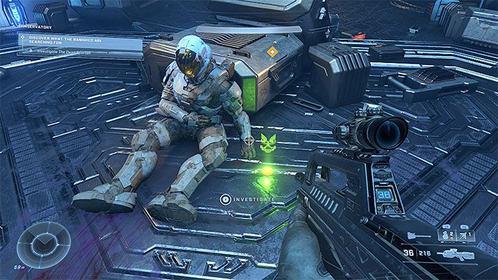 Gadżet ten znajdziecie w głównej misji Konserwatorium po dotarciu do zwłok Spartanina - Halo Infinite: Ulepszenia - nowe gadżety - Halo Infinite - poradnik do gry