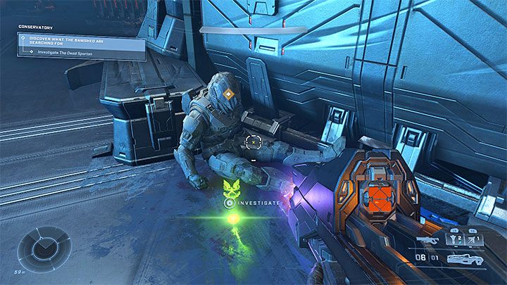 Gadżet ten znajdziecie w głównej misji Konserwatorium po dotarciu do zwłok Spartanina - Halo Infinite: Ulepszenia - nowe gadżety - Halo Infinite - poradnik do gry
