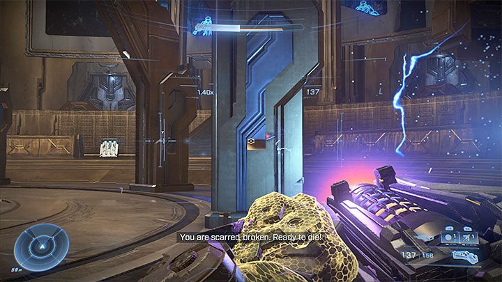 Unikanie ataków Heraldki może być niestety problematyczne - Halo Infinite: Heraldka (finałowy boss) - boss, jak pokonać? - Halo Infinite - poradnik do gry